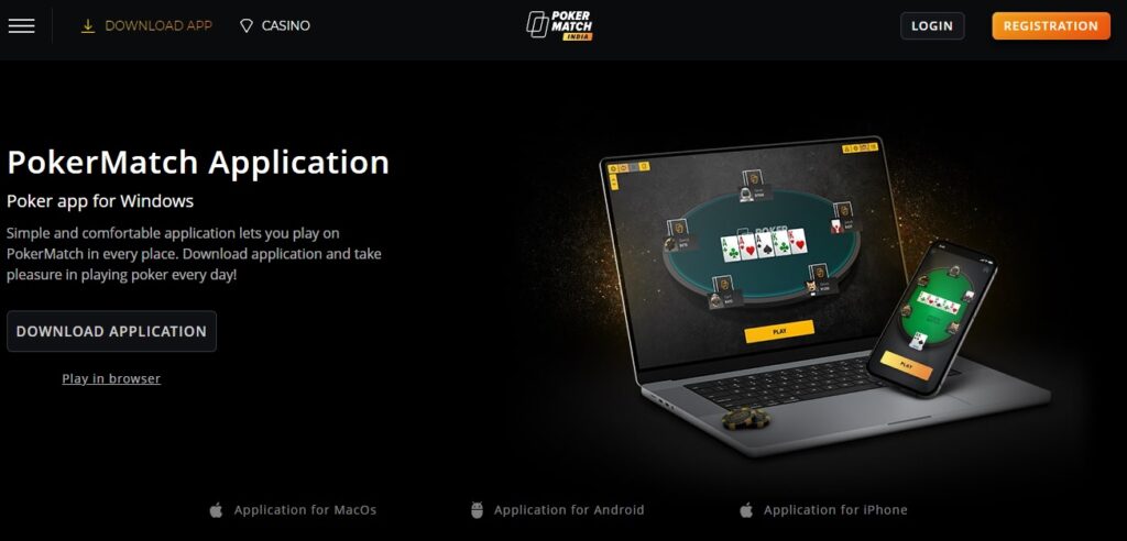 PokerBet (PokerMatch) app